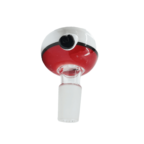 Durable glass bowl featuring Pokemon artwork – Available at Pipe King LLC LA Wholesale Smoke Shop