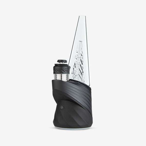 PC-004 Peak Pro 3DXL Connected E-Rig in Onyx and Pearl – premium Bluetooth-enabled smart dab rig with precision temperature control and advanced water filtration, ideal for retail and wholesale smoke shops.