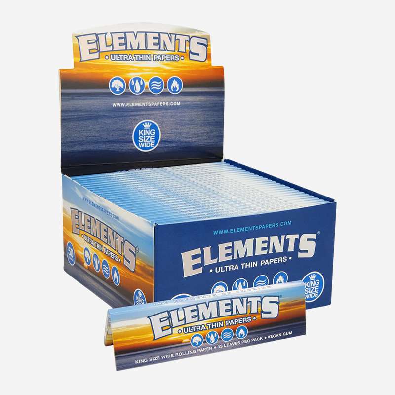 Elements King Size Wide Rolling Papers