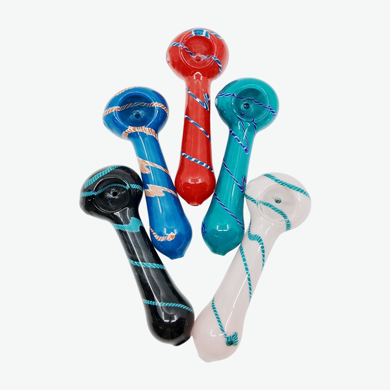 4″ Classic Twist-Stripe Handpipe2
