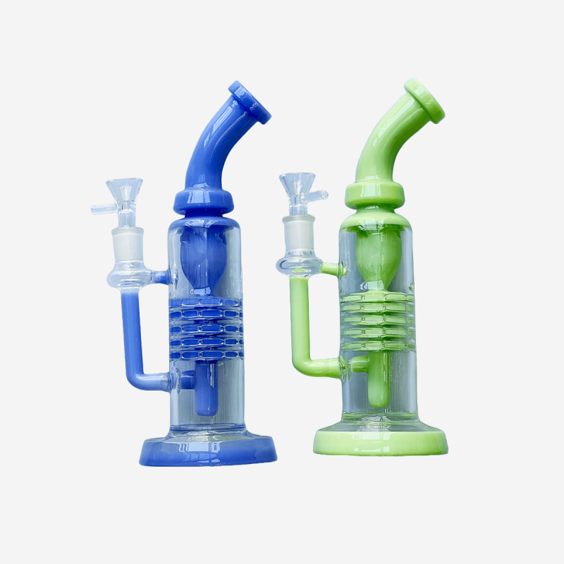 12-inch Slime Perc Rig by Pipe King LLC – distributed by Pipe420 | Wholesale glass pipe distributors LA USA best wholesale glass pipe distributors LA