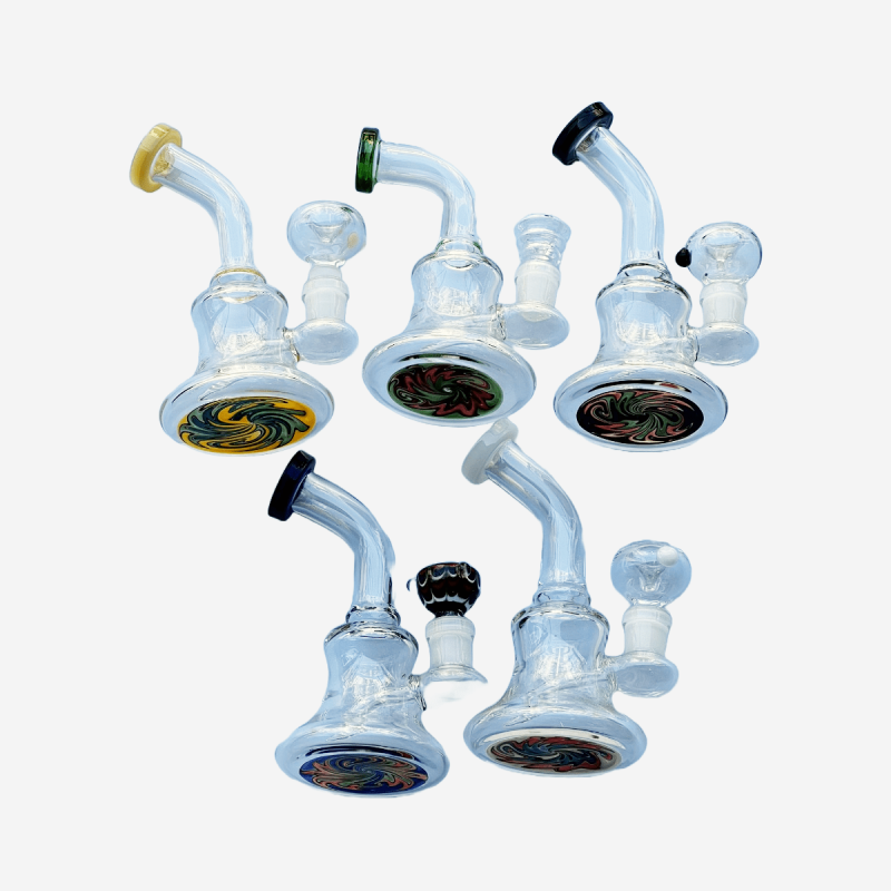 6" PRINTED BOTTOM MINI RIG