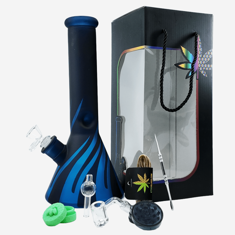 12.5-inch 7mm Beaker Water Pipe by Pipe King LLC – distributed by Pipe420 | Wholesale glass pipe distributors LA USA best wholesale glass pipe distributors LA