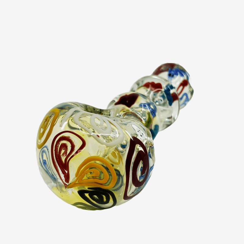 500g doodle heavy handpipe with artistic design – Pipe King LLC LA Wholesale Smoke Shop and Accessories