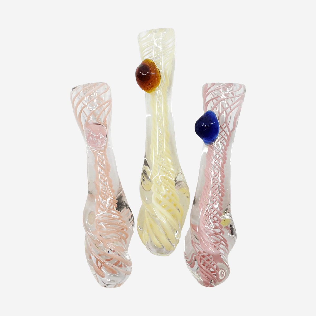 Untitled-2024-09-12T163142.484.png Dot chillum assorted twist rope design – Pipe King LLC LA Wholesale Smoke Shop and Accessories