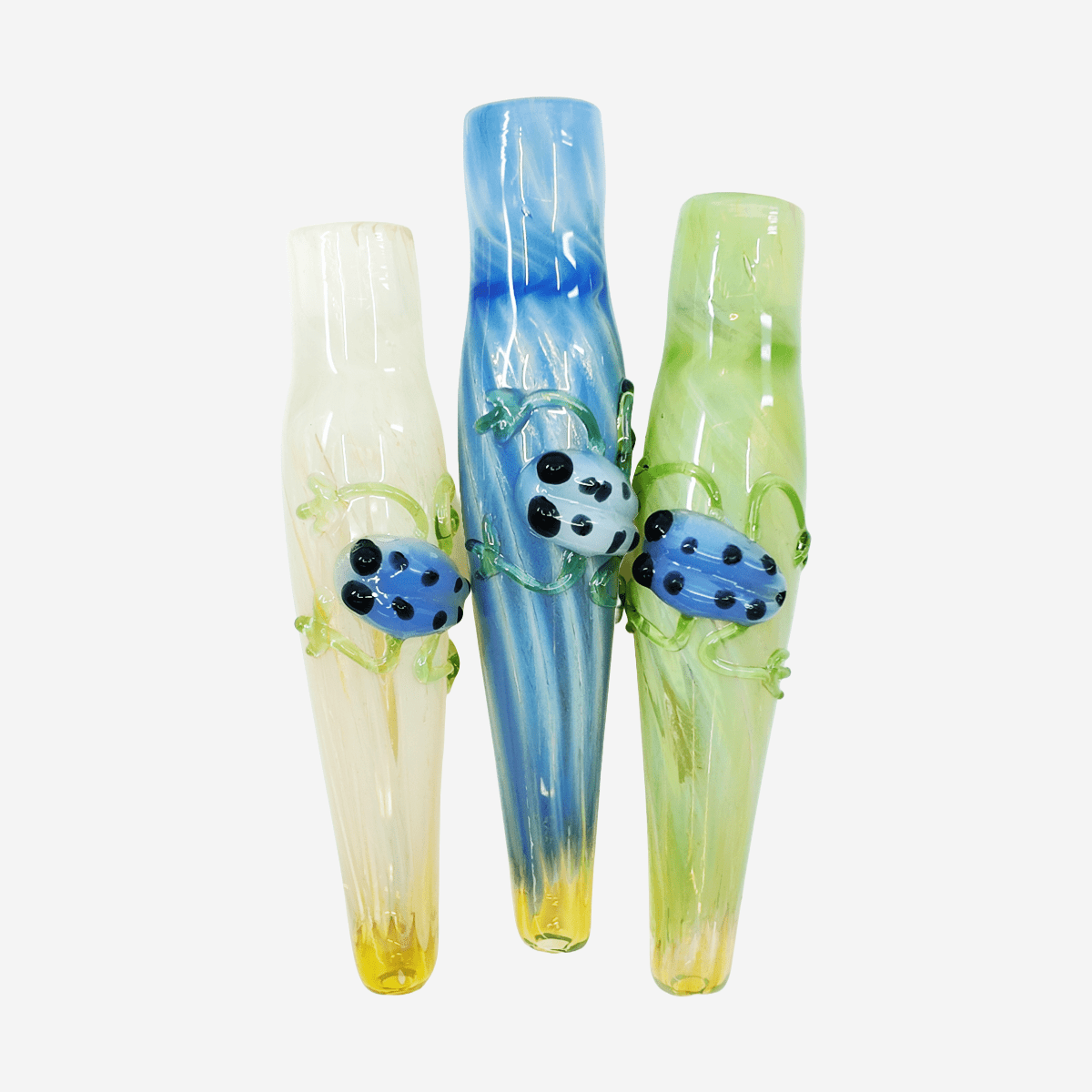 Untitled-2024-09-12T163306.507.png Compact 4" tropical tree frog design one hitter for smoking – Pipe King LLC Los Angeles Wholesale Accessories