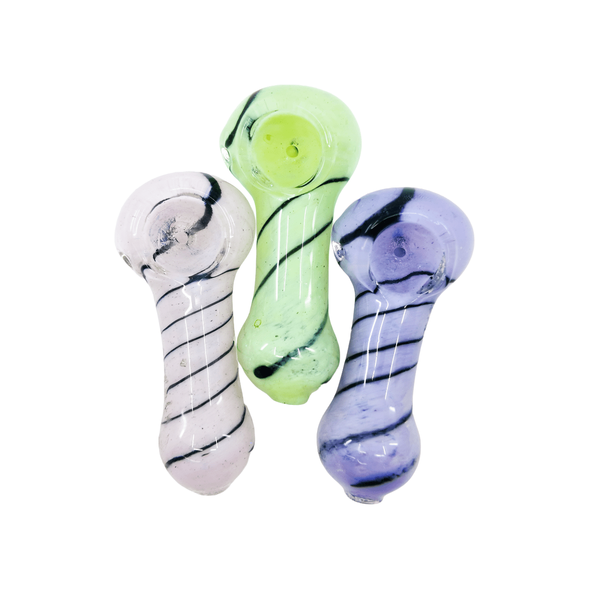 Untitled-2024-09-16T160524.412.png 2.5 inch frit swirl peanut spoon pipe – Pipe King LLC LA Wholesale Smoke Shop and Accessories