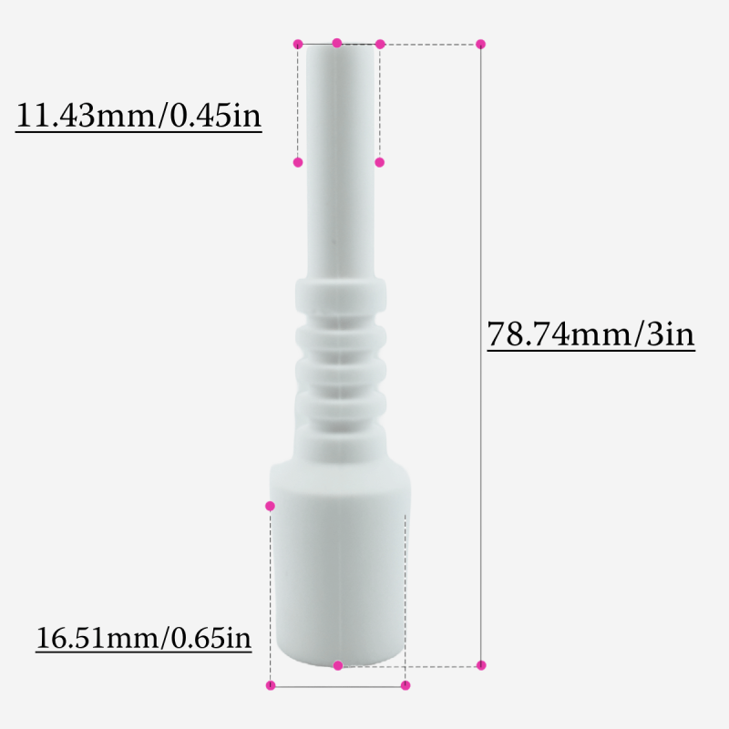 18mm ceramic nail and clipper set, 5 units – Pipe King LLC Los Angeles Wholesale Accessories