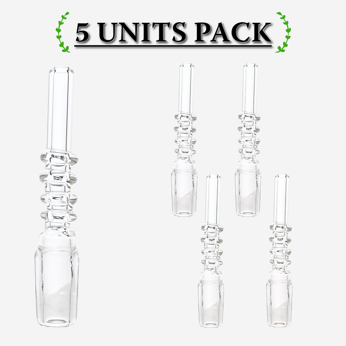 Untitled-2024-10-02T125344.869.png Pack of 5 14mm quartz glass nails for dabbing – Pipe King LLC LA Wholesale Smoke Shop and Accessories