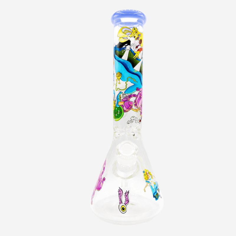 Large 14" Dunkee Down The Hole Biker hand pipe for smoking – Pipe King LLC LA Wholesale Smoke Shop and Accessories