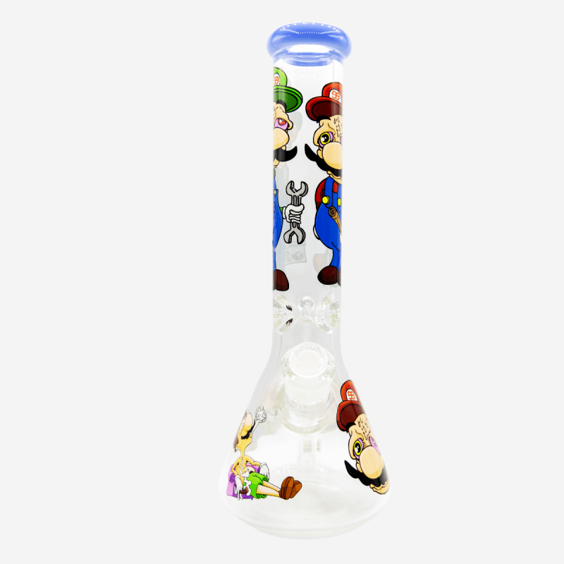 Large 14" Dunkee Right Mushrooms Biker hand pipe for smoking – Pipe King LLC LA Wholesale Smoke Shop and Accessories