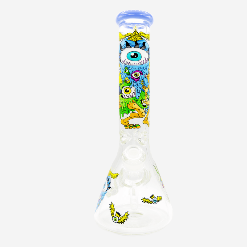 Large 14" Dunkee Third Eye Biker hand pipe for smoking – Pipe King LLC LA Wholesale Smoke Shop and Accessories