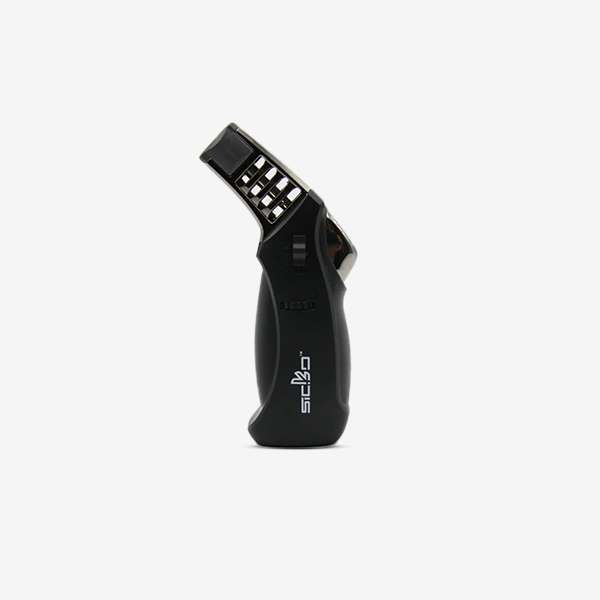 Sicko SKO-006 Torch Lighter available in Gold, Light Blue, Dark Blue, Red, and Black with wind-resistant flame and ergonomic grip.