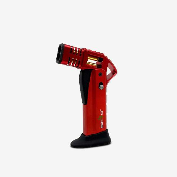 Sicko SKR-157 Torch Lighter Sicko SKR-157 Torch Lighter in Black, Blue, and Red – 2500°F turbo flame, refillable butane torch with precision flame control, perfect for wholesale or personal use.