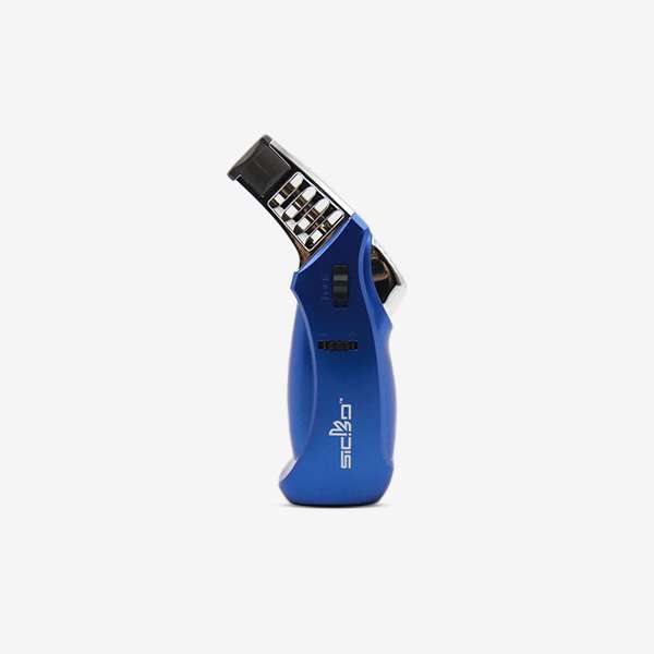 Sicko SKO-006 Torch Lighter Sicko SKO-006 Torch Lighter available in Gold, Light Blue, Dark Blue, Red, and Black with wind-resistant flame and ergonomic grip.