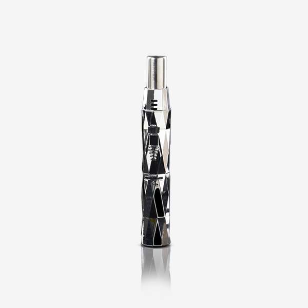 MVNT-001 Diamond MVNT-001 Maven Diamond Pen Torch – slim metallic torch lighter made of zinc alloy, lightweight and durable, 8.25-inch sleek design.