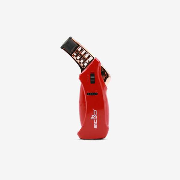 Sicko SKO-006 Torch Lighter Sicko SKO-006 Torch Lighter available in Gold, Light Blue, Dark Blue, Red, and Black with wind-resistant flame and ergonomic grip.