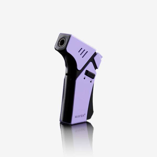 Maven Pro Torch – Powerful Butane Table Torch Maven Pro Butane Torch in Black, Green, and Purple – High-performance table torch with windproof flame, ergonomic grip, and refillable tank. Perfect for wholesale smoke shop supply.