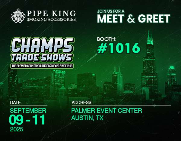 Pipe King Wholesale Pipeking Champs Banner – best disposable vape supplier in Los Angeles CA