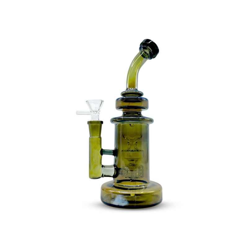 10" Slime Medium Rig by Pipe420 – Wholesale glass pipe distributors LA USA | best wholesale glass pipe distributors LA